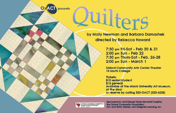 Quilters Poster