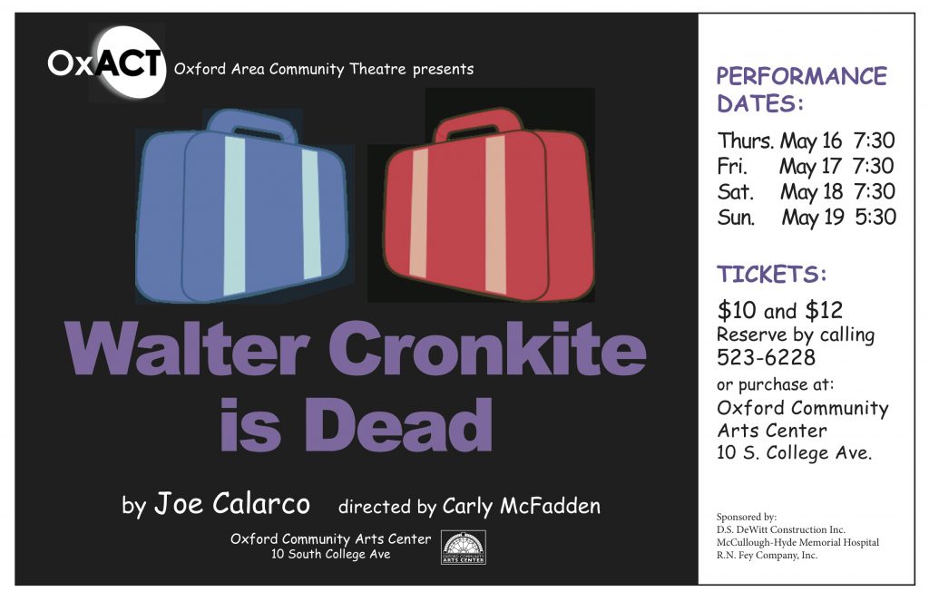 Walter Cronkite is Dead Poster