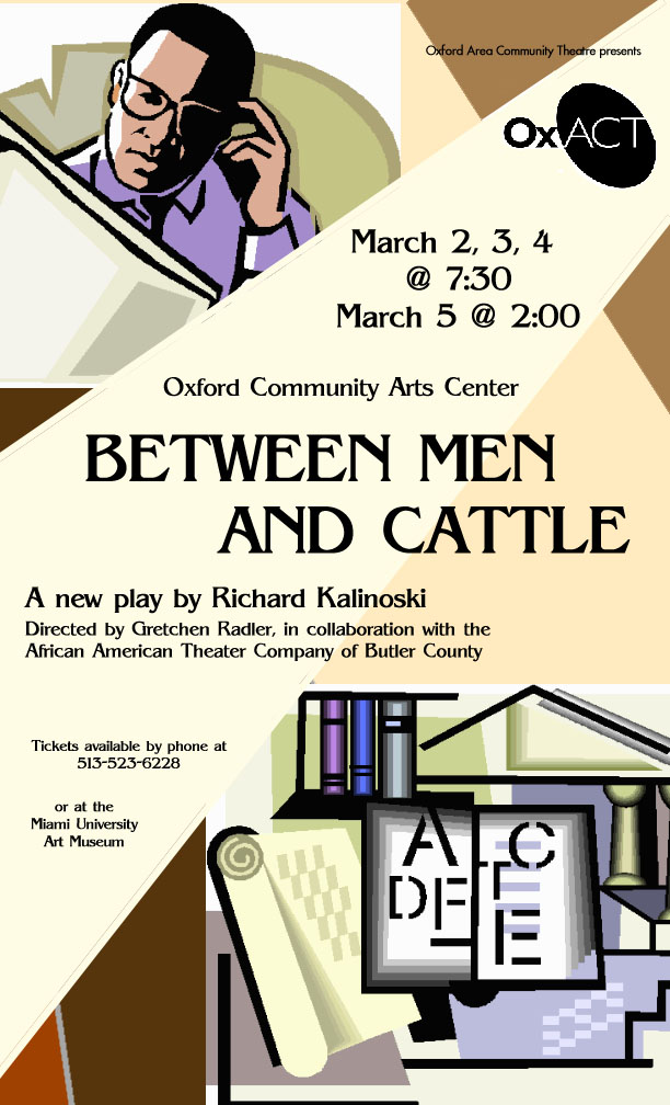 Between Men and Cattle Poster
